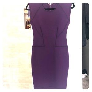 French connection UK size US 6 purple dress